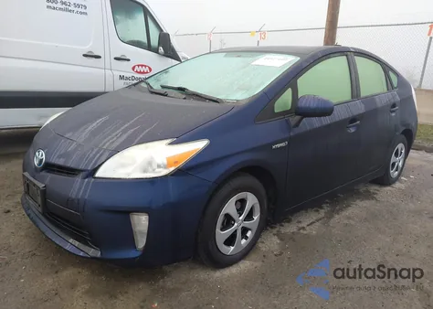 2013 Toyota Prius Two из США, поврежденный, VIN JTDKN3DU1D1717340